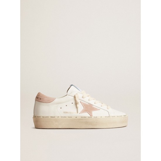 Hi Star LTD with old rose suede star and heel tab with pearls Hi Star LTD with old rose suede star and heel tab with pearls