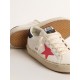 Hi Star with fuchsia leather star and blue glitter heel tab Hi Star with fuchsia leather star and blue glitter heel tab