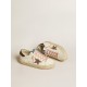 Women's Hi Star LTD with glitter star and brown lizard-print heel tab Women's Hi Star LTD with glitter star and brown lizard-print heel tab