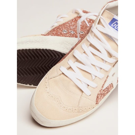 Women's Mid Star with gold glitter Women's Mid Star with gold glitter