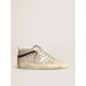 Women's Mid Star LTD in cream-colored mesh with silver star Women's Mid Star LTD in cream-colored mesh with silver star