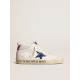 Mid Star with blue glitter star and pink suede heel tab Mid Star with blue glitter star and pink suede heel tab