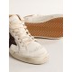 Mid Star LTD in nappa with glitter star and nude leather flash Mid Star LTD in nappa with glitter star and nude leather flash