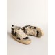 Mid Star LTD in nappa leather with suede star and studded flash Mid Star LTD in nappa leather with suede star and studded flash