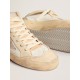 Women's Mid Star with star in light gray suede and gold flash Women's Mid Star with star in light gray suede and gold flash