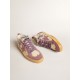 Women’s Mid Star LAB in nylon and nappa with mauve suede star Women’s Mid Star LAB in nylon and nappa with mauve suede star