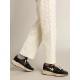Women's Running Sole in black nappa and suede Women's Running Sole in black nappa and suede