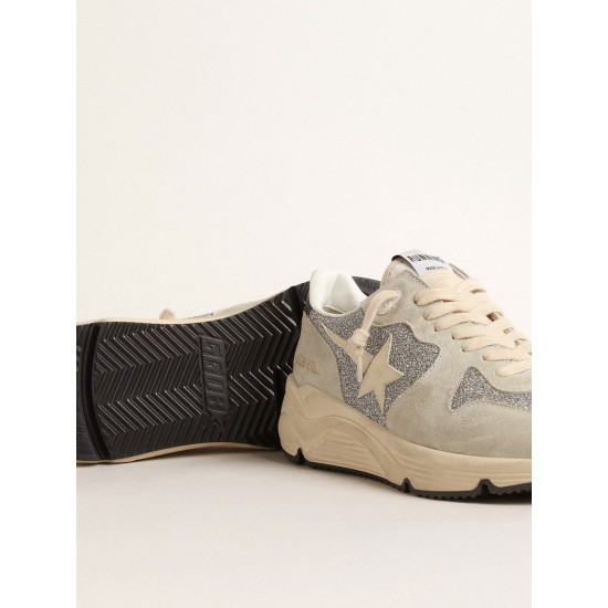 Running Sole embellished with Swarovski crystals and ivory star Running Sole embellished with Swarovski crystals and ivory star
