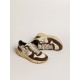Running Sole LTD in nappa and brown suede with a Swarovski crystal star Running Sole LTD in nappa and brown suede with a Swarovski crystal star