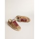 Women's Stardan LTD in animal-print pony skin with gold glitter star Women's Stardan LTD in animal-print pony skin with gold glitter star