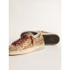 Women's Stardan LTD in animal-print pony skin with gold glitter star Women's Stardan LTD in animal-print pony skin with gold glitter star