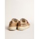 Women's Stardan LTD in animal-print pony skin with gold glitter star Women's Stardan LTD in animal-print pony skin with gold glitter star
