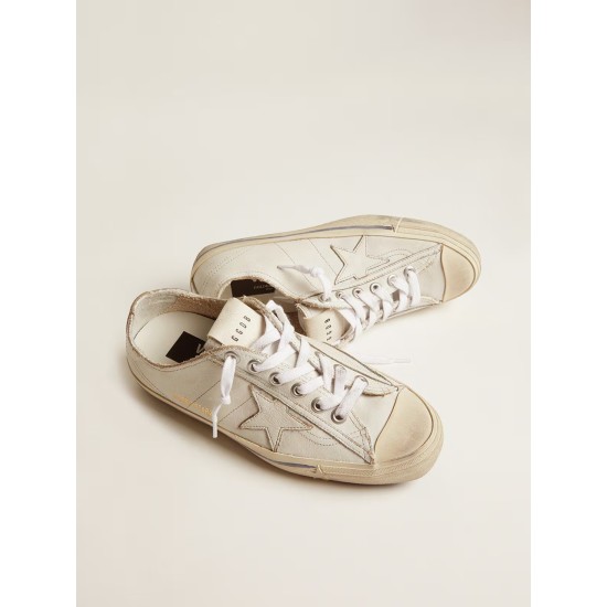 Women's V-Star in vintage effect leather Women's V-Star in vintage effect leather