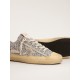 Women's V-Star LTD in silver glitter with ice-gray suede star Women's V-Star LTD in silver glitter with ice-gray suede star