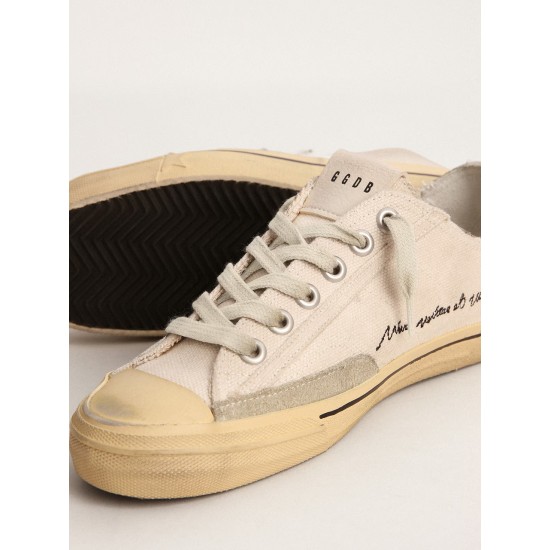 Women's V-Star LTD with black suede star and embroidered lettering Women's V-Star LTD with black suede star and embroidered lettering