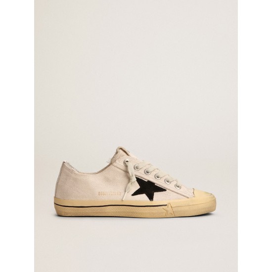 Women's V-Star LTD with black suede star and embroidered lettering Women's V-Star LTD with black suede star and embroidered lettering