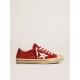 Women's V-Star LTD in dark red suede with silver star Women's V-Star LTD in dark red suede with silver star