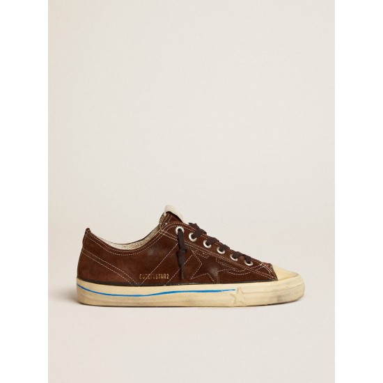 Women's V-Star LTD in suede with brown star Women's V-Star LTD in suede with brown star