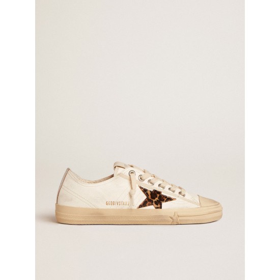 V-Star LTD in nappa with pony skin star and silver heel tab V-Star LTD in nappa with pony skin star and silver heel tab