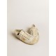 V-Star in white leather with gold metallic leather star V-Star in white leather with gold metallic leather star