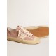 V-Star in pink suede with cream leather star V-Star in pink suede with cream leather star
