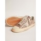 Women's V-Star in dove-gray suede with light gray leather star Women's V-Star in dove-gray suede with light gray leather star