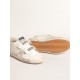 Old School with ice-gray suede star and glitter heel tab Old School with ice-gray suede star and glitter heel tab