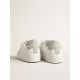 Purestar with white star and gray leather heel tab Purestar with white star and gray leather heel tab