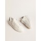 Women's Purestar with white leather star and anthracite glitter heel tab Women's Purestar with white leather star and anthracite glitter heel tab
