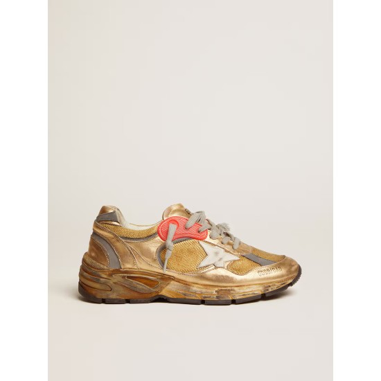 Women's Dad-Star gold with white star Women's Dad-Star gold with white star
