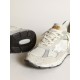 Women's Dad-Star in white mesh and suede Women's Dad-Star in white mesh and suede