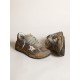 Women's Dad-Star in dove gray mesh and suede Women's Dad-Star in dove gray mesh and suede