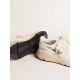 Running Sole in nappa with silver star and gold leather heel tab Running Sole in nappa with silver star and gold leather heel tab