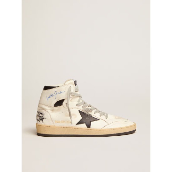 Women's Sky-Star with signature on the ankle and black inserts Women's Sky-Star with signature on the ankle and black inserts