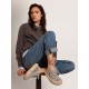 Women's Space-Star Sabot in silver glitter and shearling lining Women's Space-Star Sabot in silver glitter and shearling lining