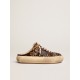 Women's Space-Star Sabot in animal print pony skin and shearling lining Women's Space-Star Sabot in animal print pony skin and shearling lining