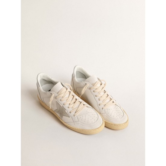 Ball Star with suede star and metallic leather heel tab Ball Star with suede star and metallic leather heel tab