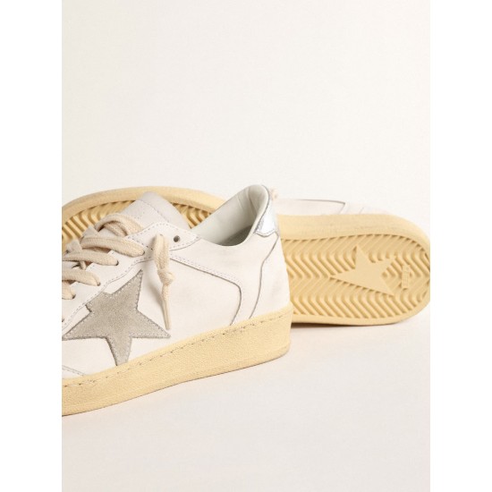 Ball Star with suede star and metallic leather heel tab Ball Star with suede star and metallic leather heel tab