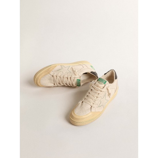 Ball Star LTD with vanilla canvas star and leather heel tab Ball Star LTD with vanilla canvas star and leather heel tab
