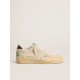 Ball Star LTD with vanilla canvas star and leather heel tab Ball Star LTD with vanilla canvas star and leather heel tab