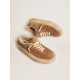 Women's Space-Star shoes in tobacco-colored suede with shearling lining Women's Space-Star shoes in tobacco-colored suede with shearling lining