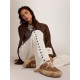 Women's Space-Star shoes in tobacco-colored suede with shearling lining Women's Space-Star shoes in tobacco-colored suede with shearling lining