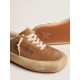 Women's Space-Star shoes in tobacco-colored suede with shearling lining Women's Space-Star shoes in tobacco-colored suede with shearling lining