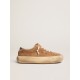 Women's Space-Star shoes in tobacco-colored suede with shearling lining Women's Space-Star shoes in tobacco-colored suede with shearling lining