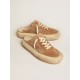 Women's Space-Star Sabot shoes in tobacco-colored suede with shearling lining Women's Space-Star Sabot shoes in tobacco-colored suede with shearling lining