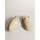Women’s Space-Star Sabots in beige shearling with white leather star Women’s Space-Star Sabots in beige shearling with white leather star