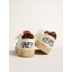 Ball Star in nappa with leopard-print pony skin star and heel tab Ball Star in nappa with leopard-print pony skin star and heel tab