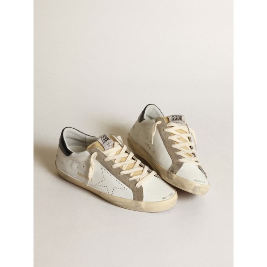 Women's Super-Star with perforated star and midnight blue heel tab Women's Super-Star with perforated star and midnight blue heel tab