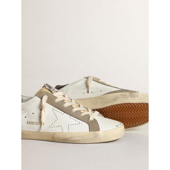 Women's Super-Star with perforated star and midnight blue heel tab Women's Super-Star with perforated star and midnight blue heel tab