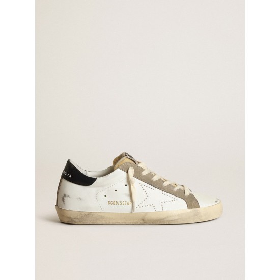 Women's Super-Star with perforated star and midnight blue heel tab Women's Super-Star with perforated star and midnight blue heel tab